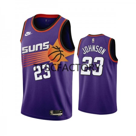 Herren NBA Phoenix Suns Trikot Cameron Johnson 23 Nike 2022-23 Classic Edition Lila Swingman